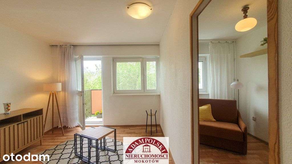 Mokotów/bl.Galeria Mokotów/2 pokoje/28 m2/zieleń