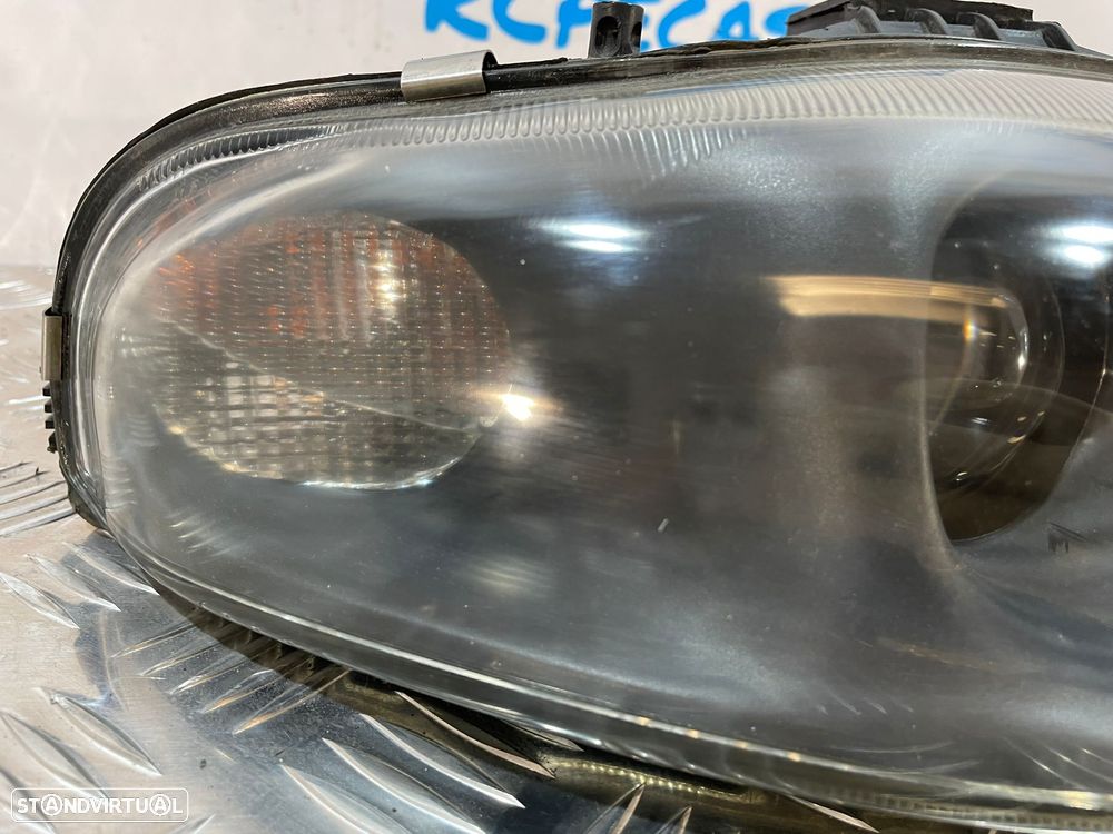 OTICA OTICAS LUPA DIREITA VALEO 88201558DX 88201558 FIAT MAREA 185 ANO 2000 OPTICA OPTICAS FAROL FAROIS ORIGINAL - 6