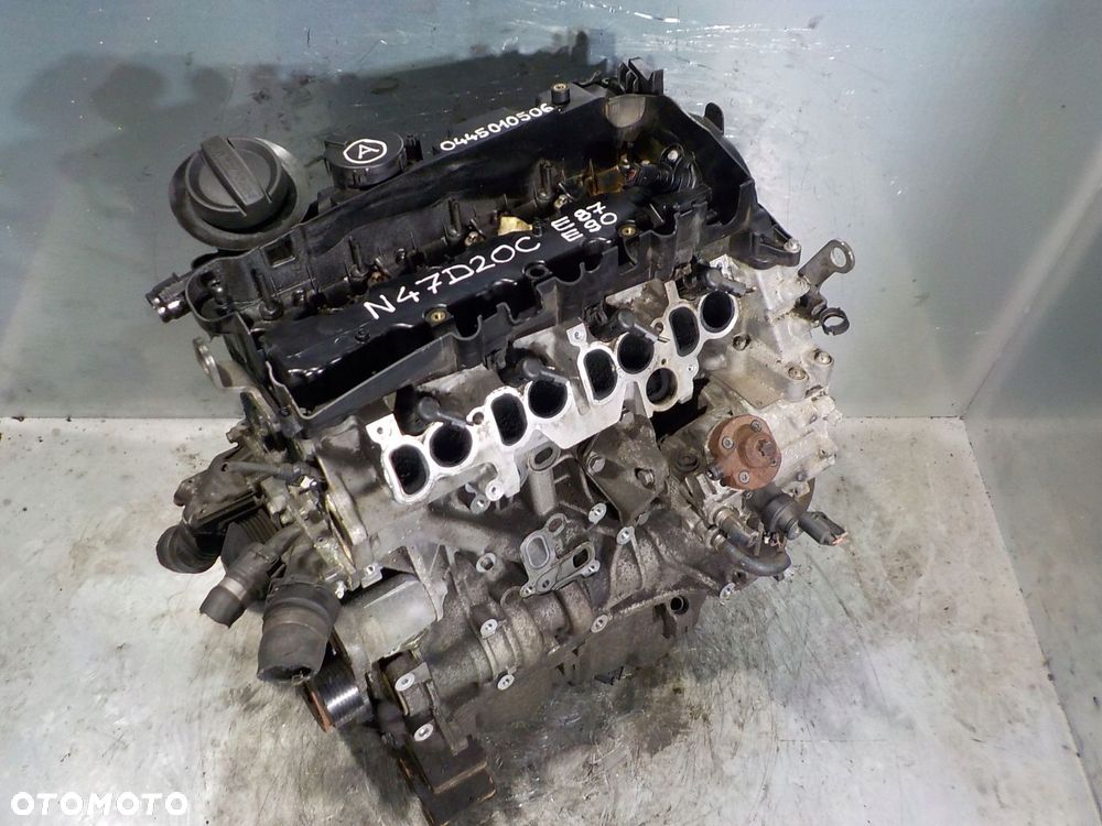 BMW 3 E90 1 E87 318 320 SILNIK 2.0 D 16V N47D20C + POMPA 0445010506 159 TYS - 1