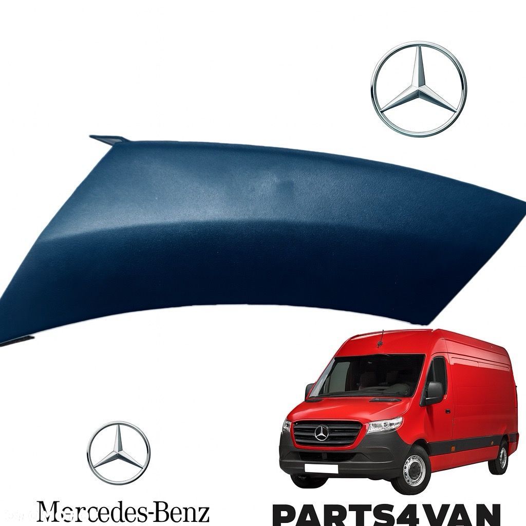 Nakładka błotnika przedniego lewa Mercedes Sprinter 907 910 +2018 - 1