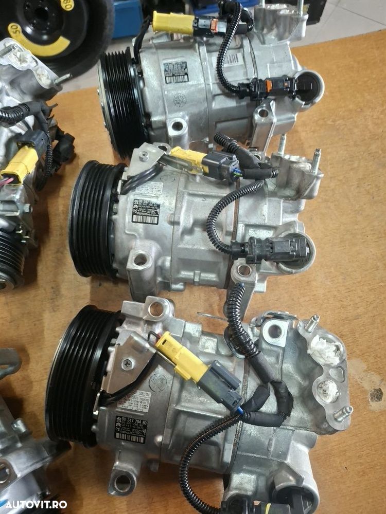 Compresor aer condiționat Peugeot 3008 5008 Citroen 1.5 Hdi 1.2 Hybrid - 5