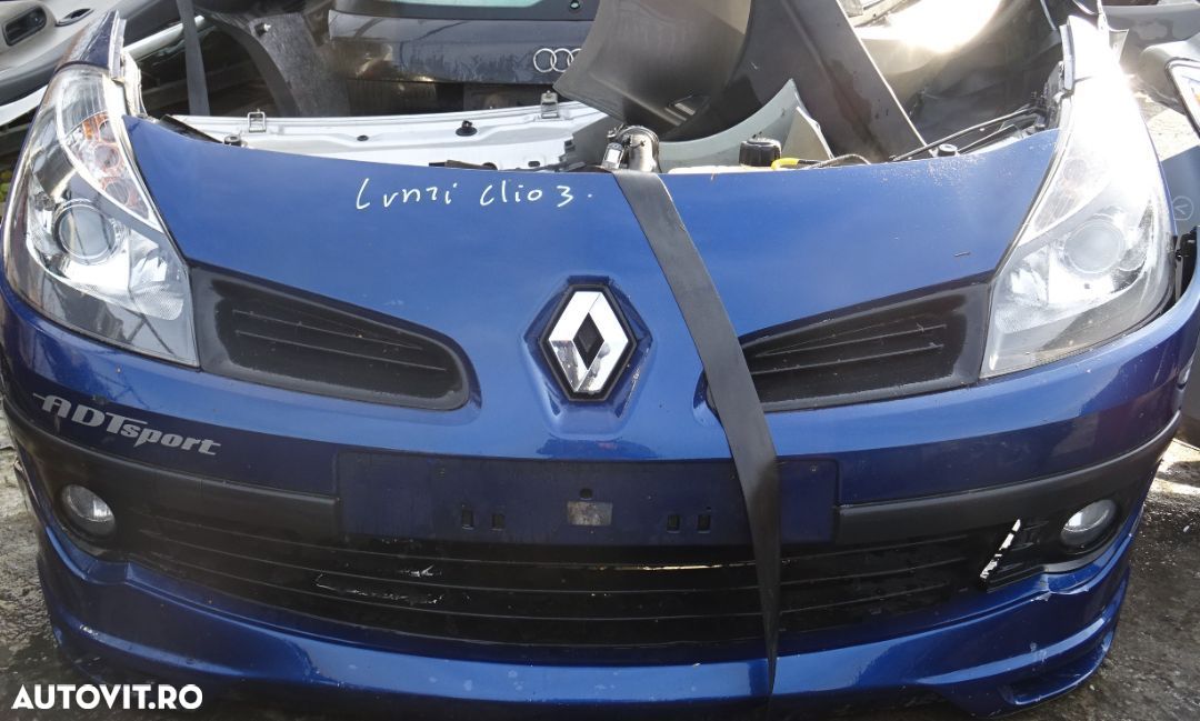 Fata completa Renault Clio 3 facelift din 2006 volan pe stanga - 1