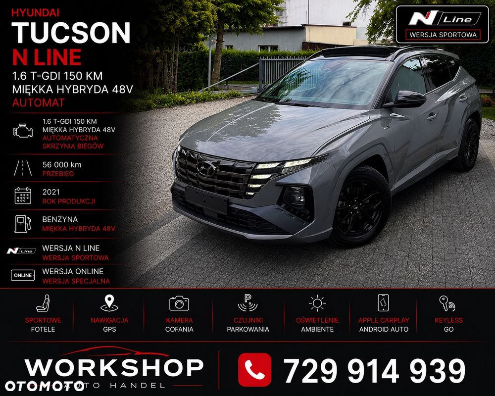 Hyundai Tucson 1.6 T-GDi 2WD DCT N Line