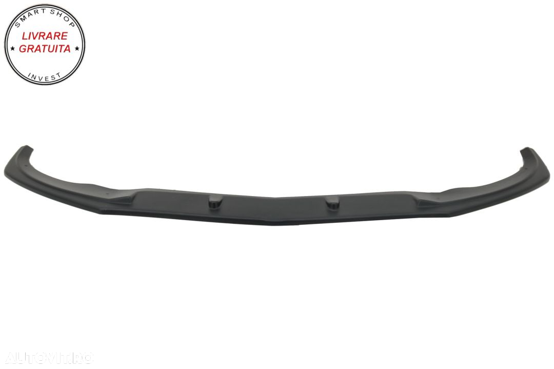 Prelungire Bara Fata Mercedes CLA45 C117 X117 (2013-2016) Negru Lucios- livrare gratuita - 4