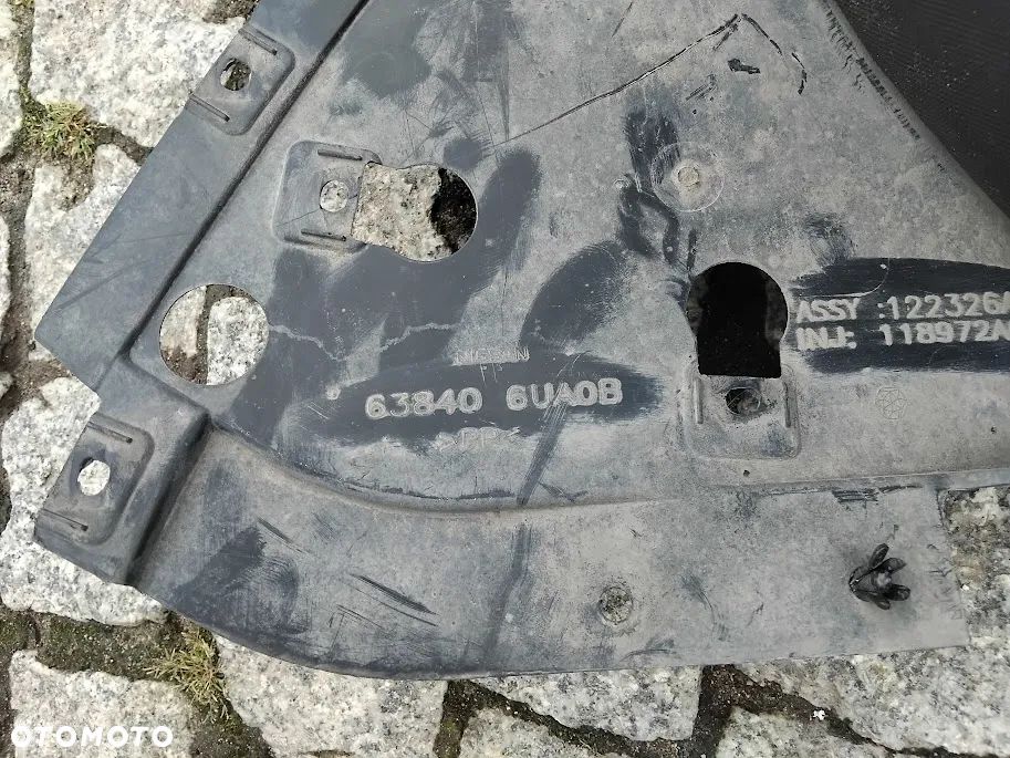 NISSAN QASHQAI III J12 22- INFINITY Q50 NADKOLE PRAWY PRAWE PRZEDNIE PRZÓD 63840-6UA0B - 3
