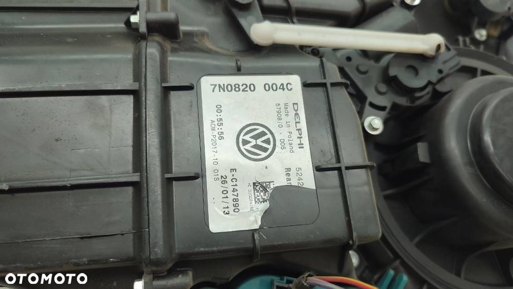 NAGRZEWNICA TYŁ TYLNA KOMPLETNA SEAT ALHAMBRA II SHARAN 7N 7N0820004C - 9