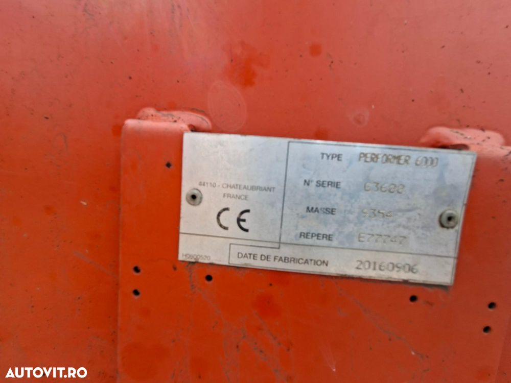 Kuhn Performer 6000 cultivator cu discuri si dinti - 21