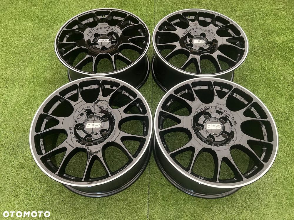 KOMPLET FELG FELGI BBS MOTORSPORT 18 5X112 ET50 VW GOLF AUDI A3 LEON - 4