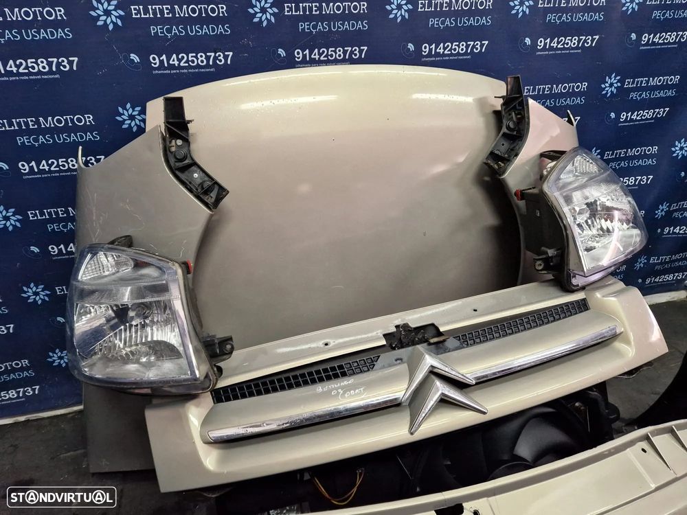 Frente completa usada CITROEN BERLINGO 2.0 HDI capot parachoques guardalamas oticas radiador - 5