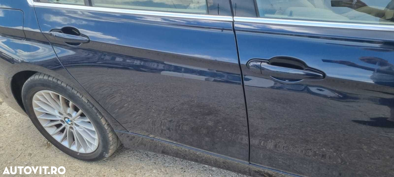 Usa fata spate BMW F30 Imperialblau Brillanteffekt Metallic A89 - 3