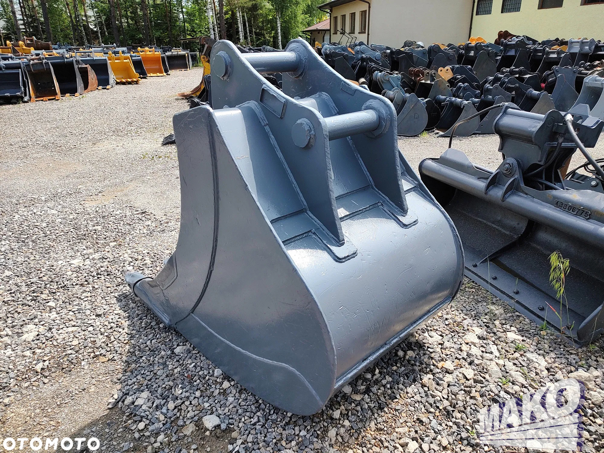 Łyżka HILL 85cm do koparki Miller fi 80 - 7