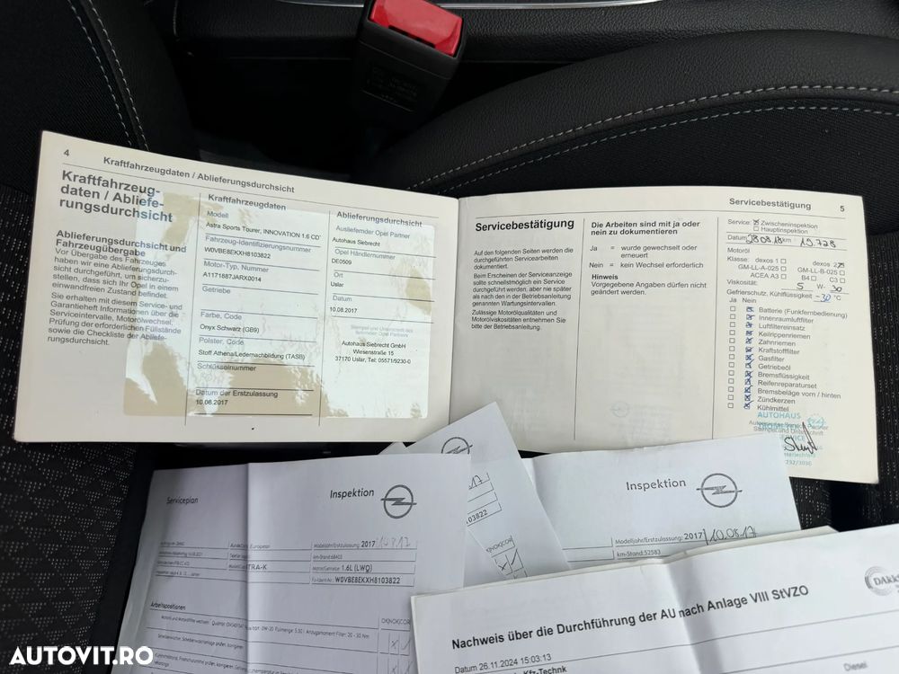 Opel Astra 1.6 D (CDTI) Start/Stop Innovation - 27