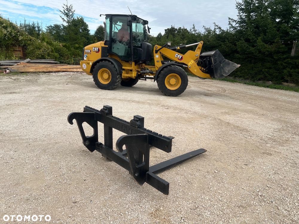 Caterpillar ŁADOWARKA CAT 908M 21r łyżka szczęka widły krokodyl 906 907 H przegubowa łamana Catepillar - 26