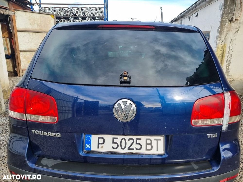 Haion Cu Luneta Volkswagen Touareg 7L 2003 - 2006 SUV 4 Usi Dark Blue (1460) - 1