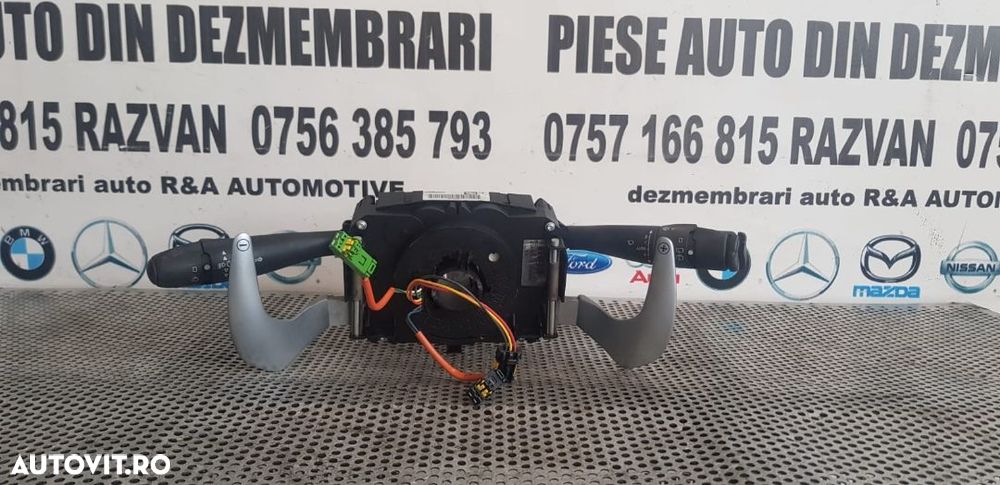 Banda Spira Volan Padele Bloc Lumini Maneta Stergatoare Peugeot 1007 - 3