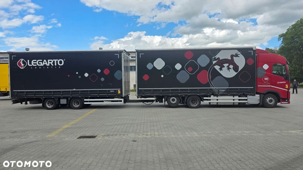 Volvo Volvo FH 460 / ZESTAW TANDEM 120M3 / 7,7m+7,7m /PRZEJAZDOWY / SALON PL / ZŁOTY KONTRAKT SERWISOWY - 24