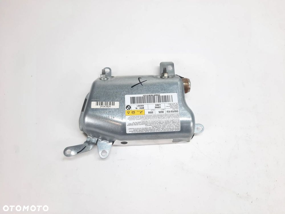PODUSZKA AIRBAG DRZWI LEWA LEWY PRZÓD BMW E60 E61 LCI 6963021 - 6