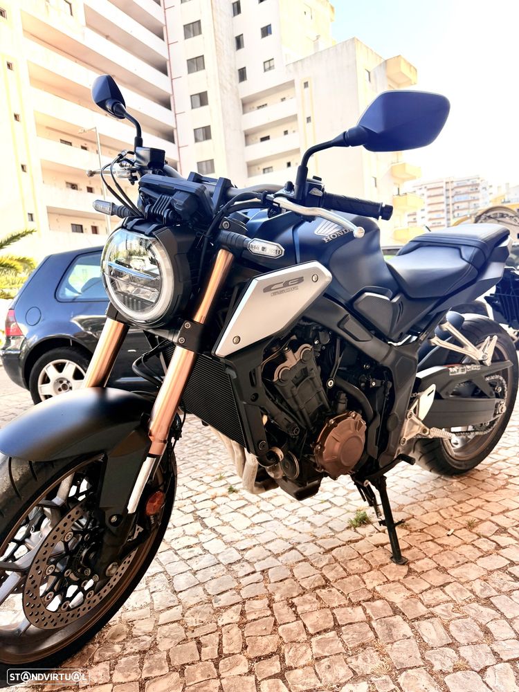 Honda CB Cb 650 Neo cafe Azul - 3