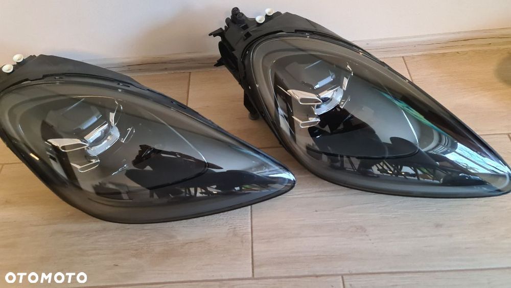 Porsche Cayenne 9Y0 lampa full led prawa lewa zderzak maska - 3