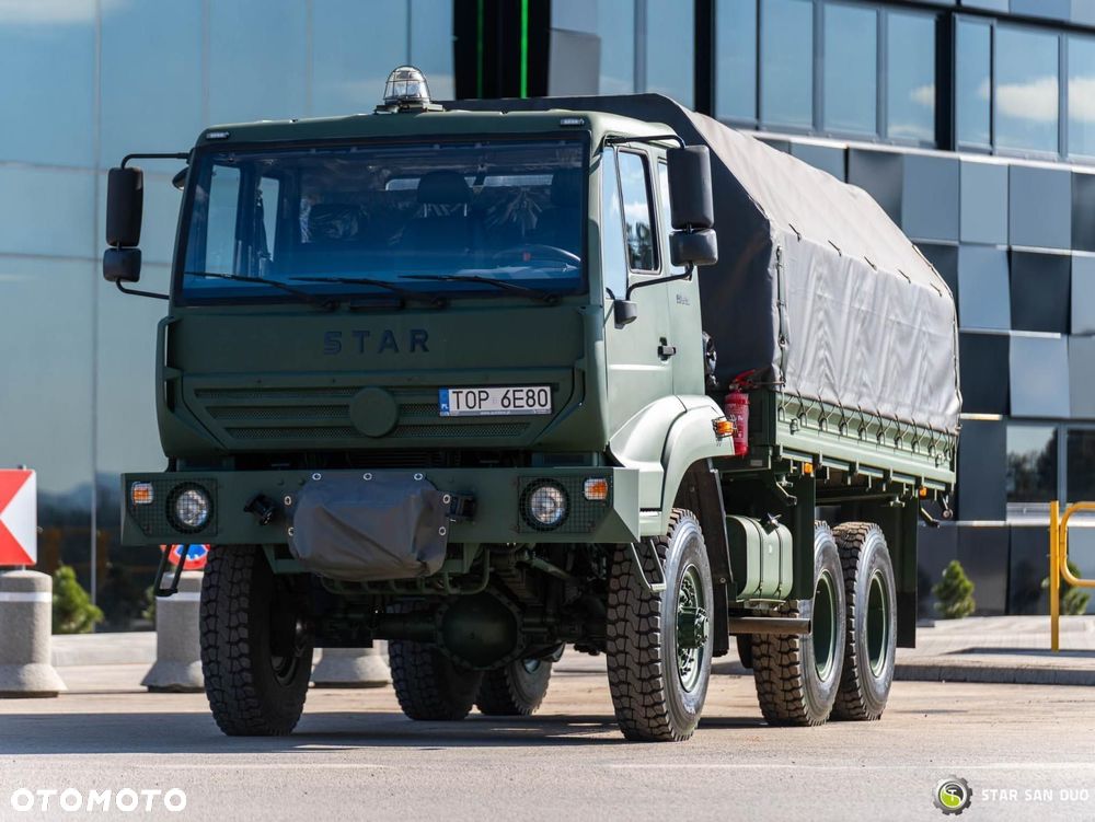 Star 266 M2 6x6 silnik Iveco Modernizacja przebieg 270 km - 6