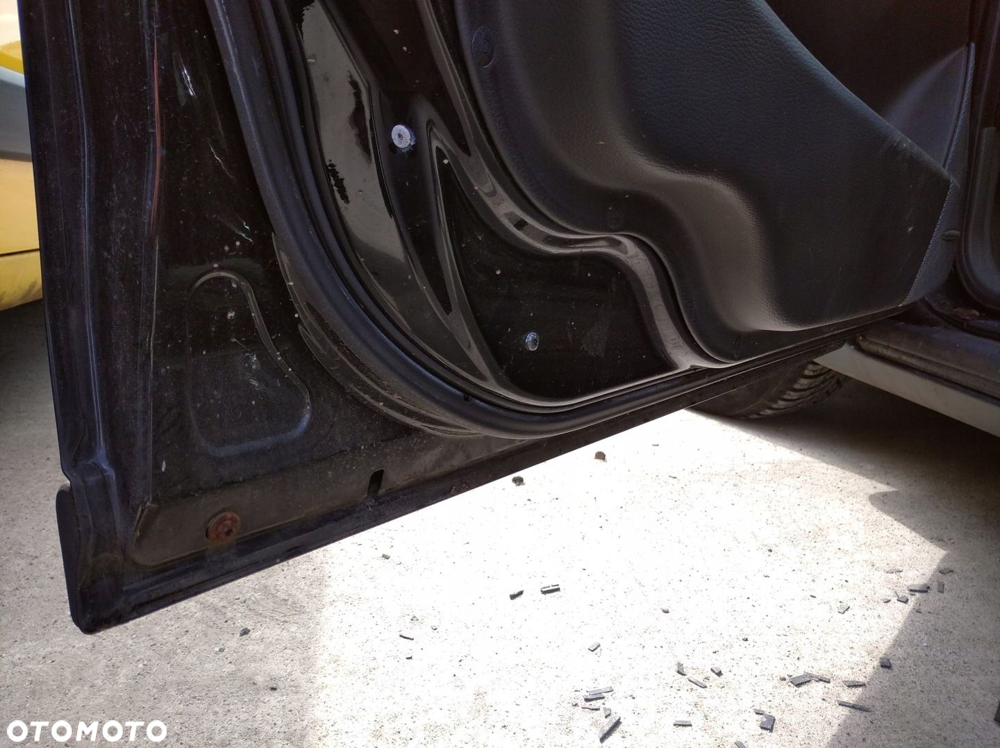 VOLVO V70 2 II 00- S60 I DRZWI LEWE PRZÓD PRZEDNIE CZARNE 019-26 - 5