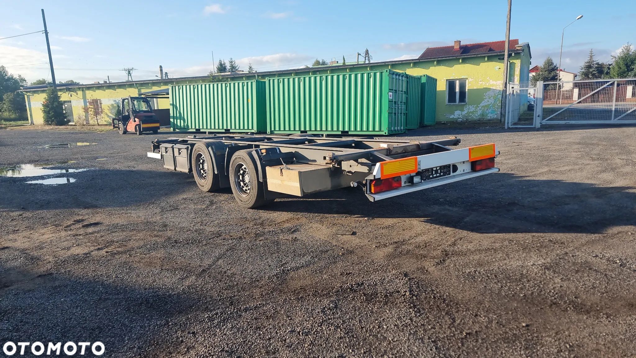 H&W 15.500zł netto TANDEM BDF 7.45-7.80m JUMBO DOLNY ZACZEP HAMULCE TARCZOWE osie SAF MOŻLIWOŚĆ TRANSPORTU - 1
