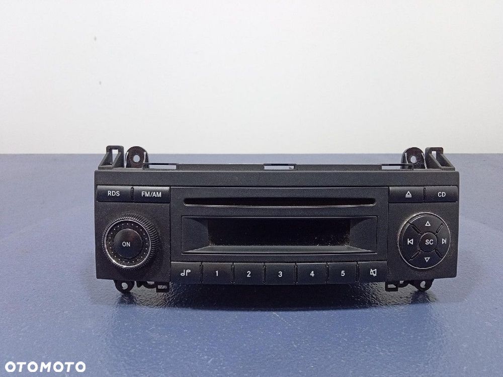 MERCEDES A W169 RADIO CD FABRYCZNE A1698200886 - 1