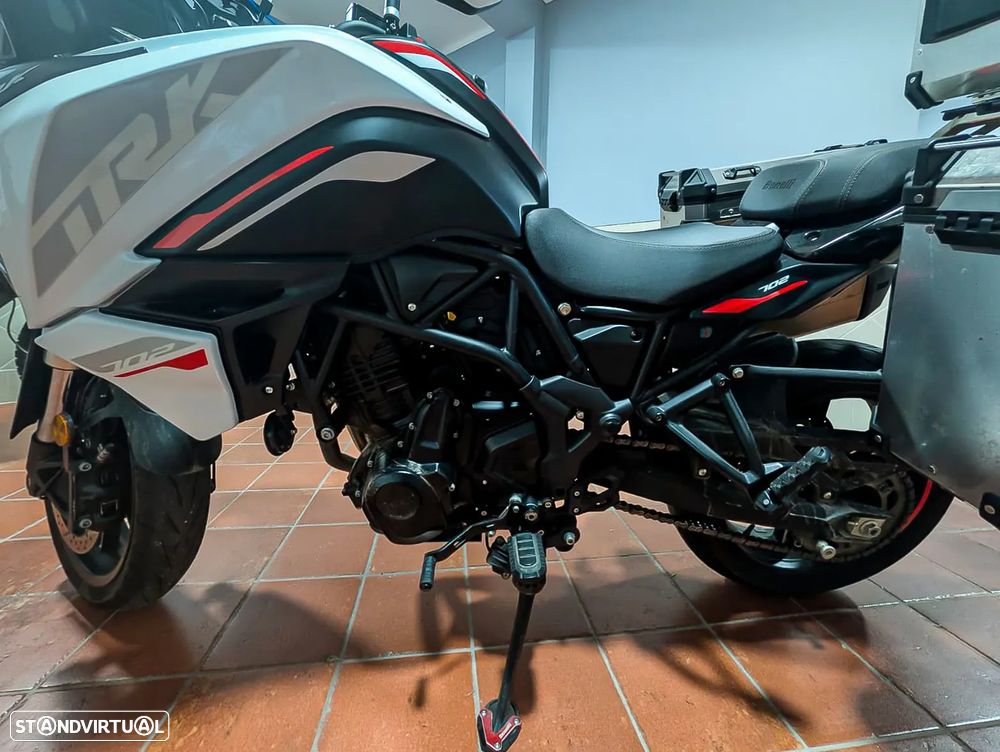 Benelli TRK 702 Malas Originais Alumínio - 11