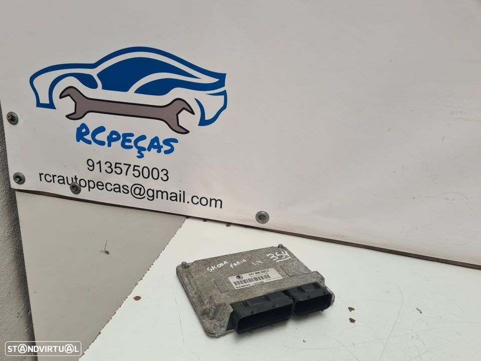 CENTRALINA SIEMENS | REF. 047 906 033 C - 5WP44203 10 | SKODA FABIA 1.4MPi; - 1