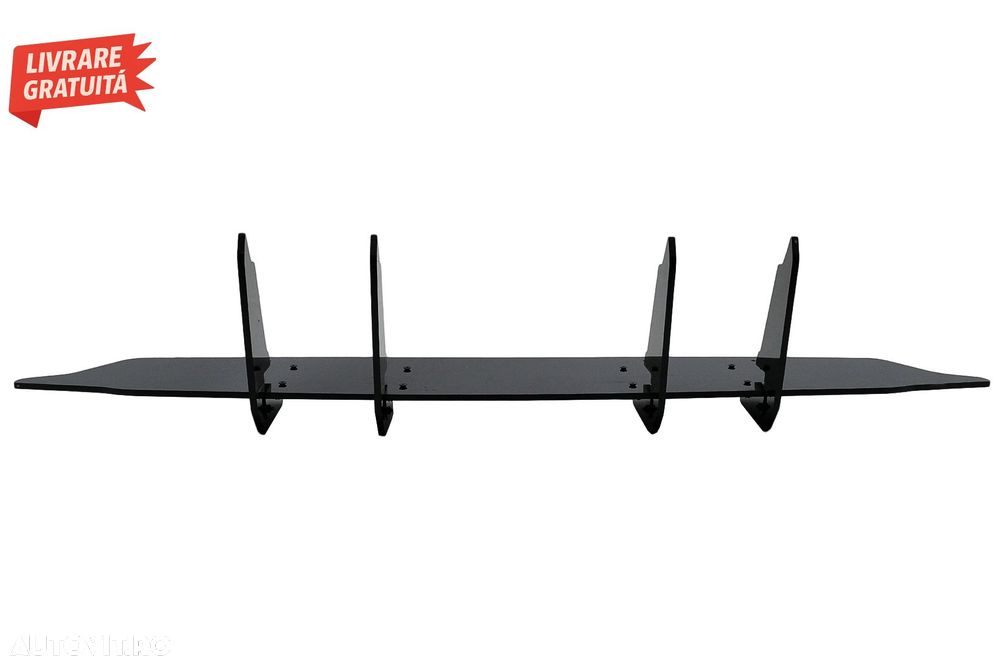 Extensie Difuzor Bara Spate Mercedes A-Class W177 Hatchback A45 S (2018+) Negru- livrare gratuita - 1