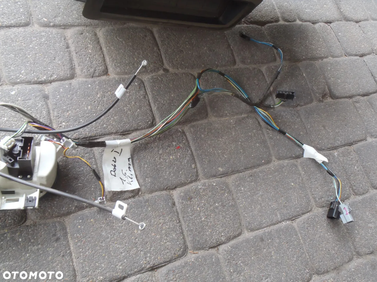 panel nawiewu pokrętło włacznik klimatyzacji linka cięgno wentylator rezystor fiat doblo - 12