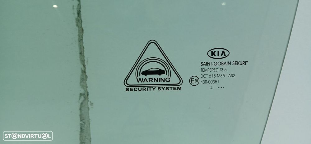 Vidro porta frente esquerda KIA Sportage III (SL) - 2