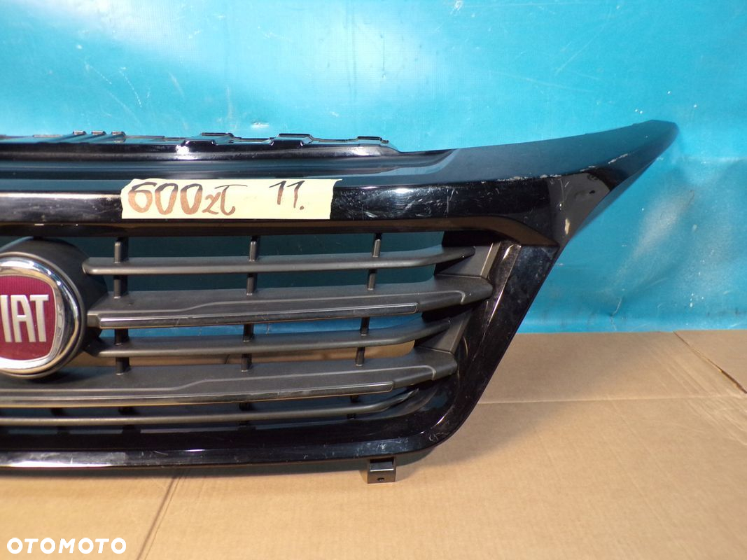 FIAT DUCATO 14- atrapa grill ORYGINALNA CZARNA lakierowana CHROMY - 3