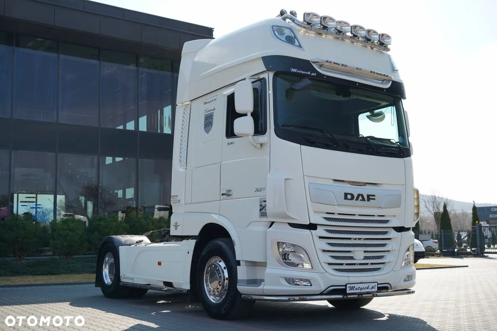 DAF XF 530 / RETARDER / KLIMA POSTOJOWA / SUPER SPACE CAB / ALUFELGI - 6