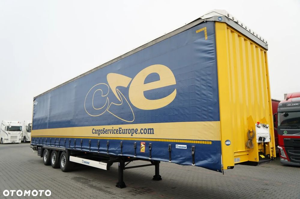 Krone FIRANKA / MEGA / DACH PODNOSZONY / LOW DECK / PLANDEKA ZBROJONA - 7