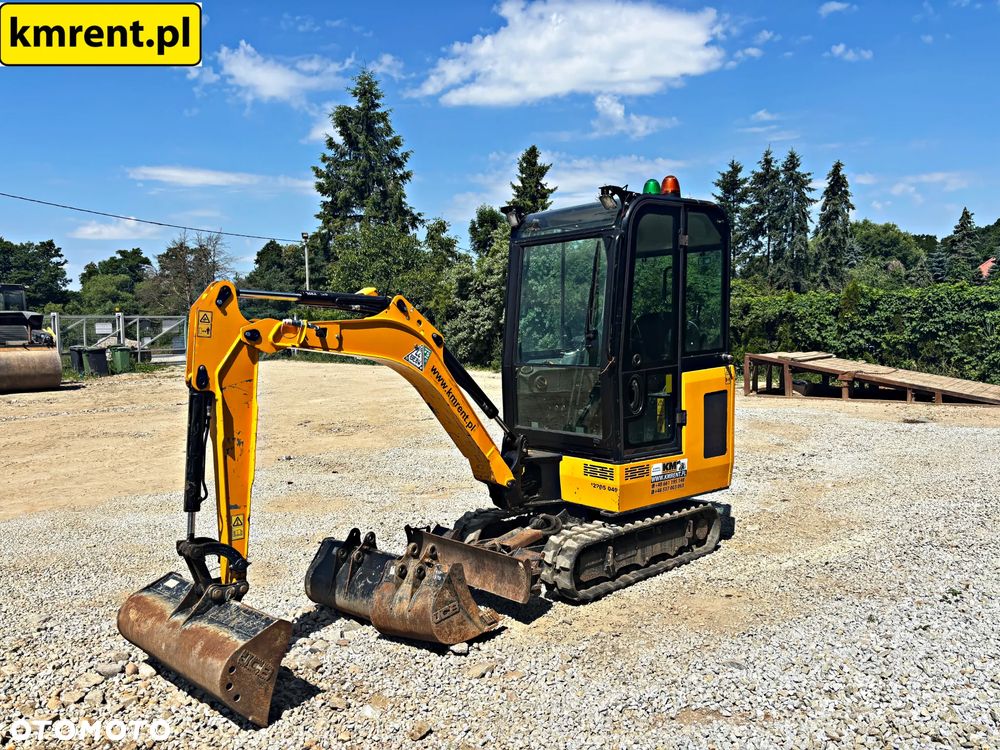 JCB 16 C-1 T3 MINI-KOPARKA 2022R | JCB 8015, 8016, 8025, 8030, YANMAR SV 15, CAT 302.5, 302.4, 301.6, 301.8, KUBOTA U27 - 15