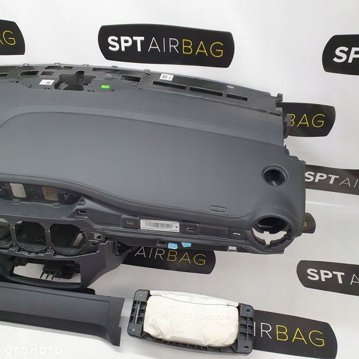 MERCEDES B-KLASA W246 SKÓRA DESKA ROZDZIELCZA KONSOLA KOKPIT PULPIT PODUSZKI AIRBAG AIR BAG PASY KIT SET - 4