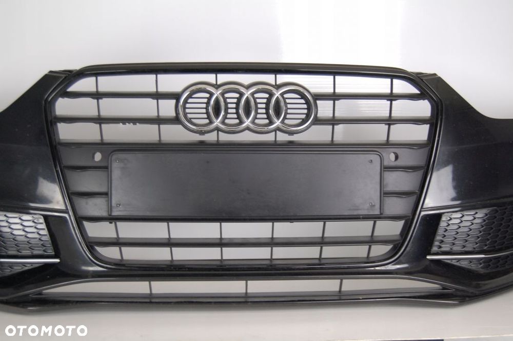 ZDERZAK AUDI A4 S-LINE 2012-2016 LIFT 8K B8 BLACK - 3
