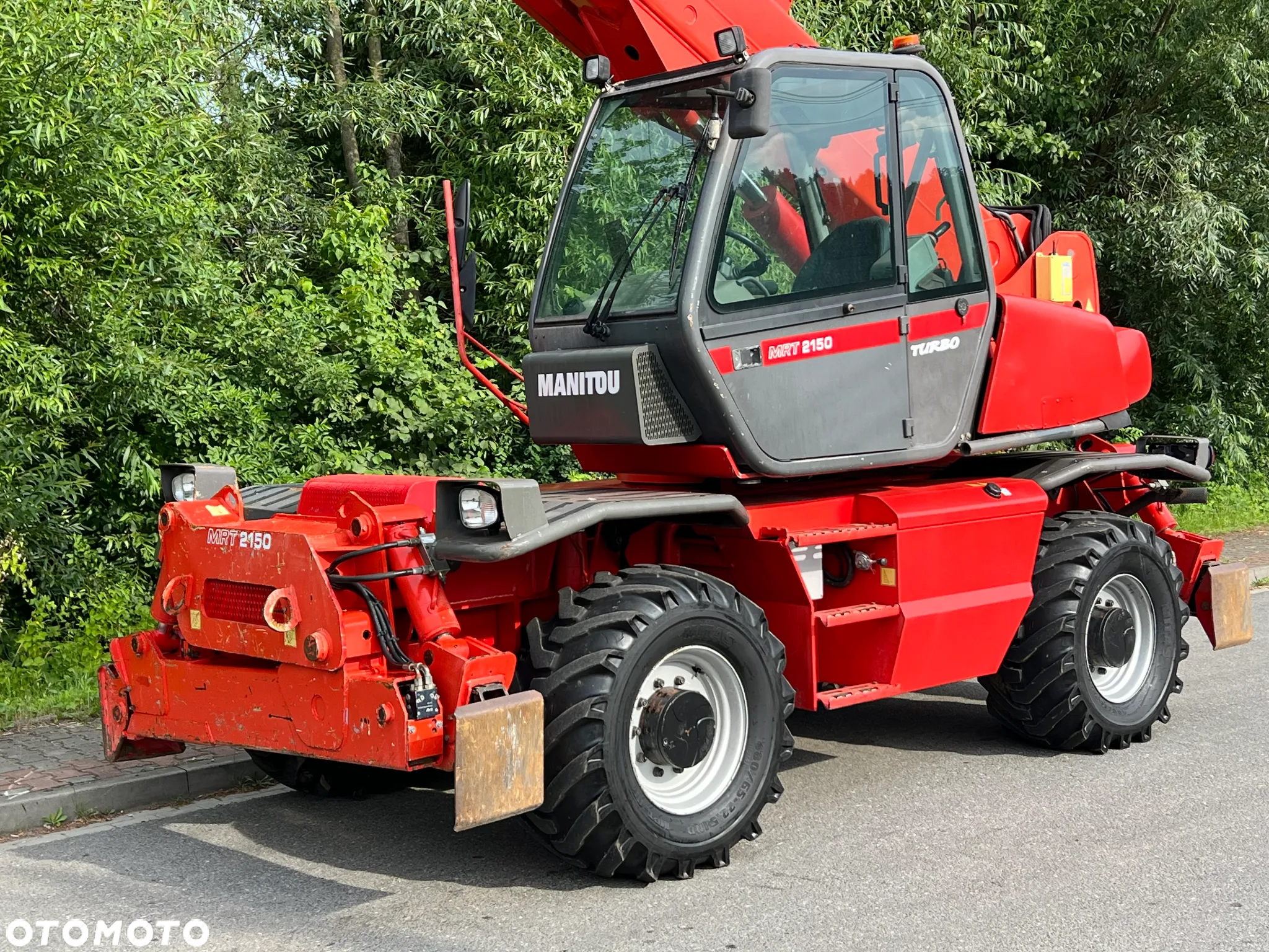 Manitou ŁADOWARKA TELESKOPOWA MANITOU MRT 2150 STAN IDEALNY - 17
