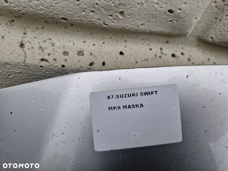 SUZUKI SWIFT MK6 IV 4 MASKA POKRYWA SILNIKA PRZÓD PRZEDNIA - 2