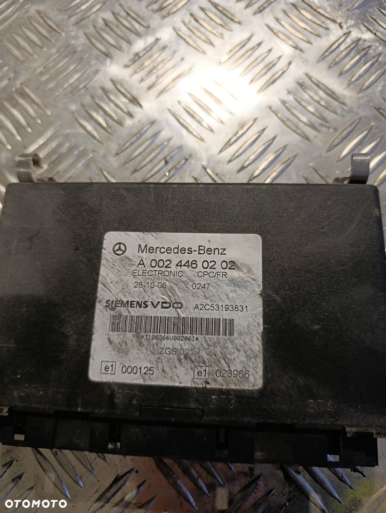 STEROWNIK MERCEDES CPC/FR 0024460202 - 3