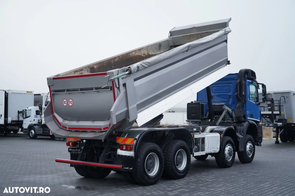Mercedes-Benz ACTROS 4145 / 8X8 / ​​​​BASCULĂ SPATE / KH-KIPPER 6 M / AUTOMATĂ / EURO 6 - 4