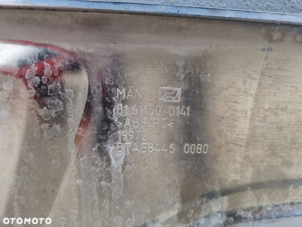 CHROM DEKOR LISTWA MASKI ATRAPY GRILLA MAN TGX EURO 6 LIFT 81611500141 - 2