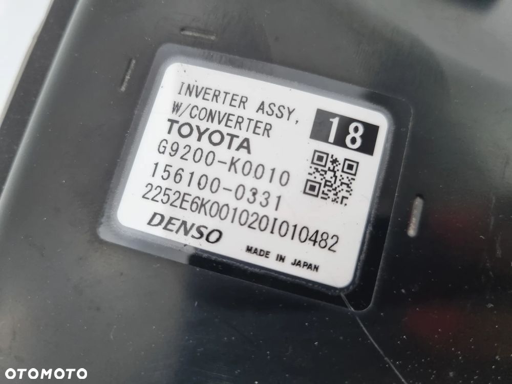 TOYOTA YARIS IV 1.5 HYBRYDA INWENTER FALOWNIK G9200-K0010 - 5