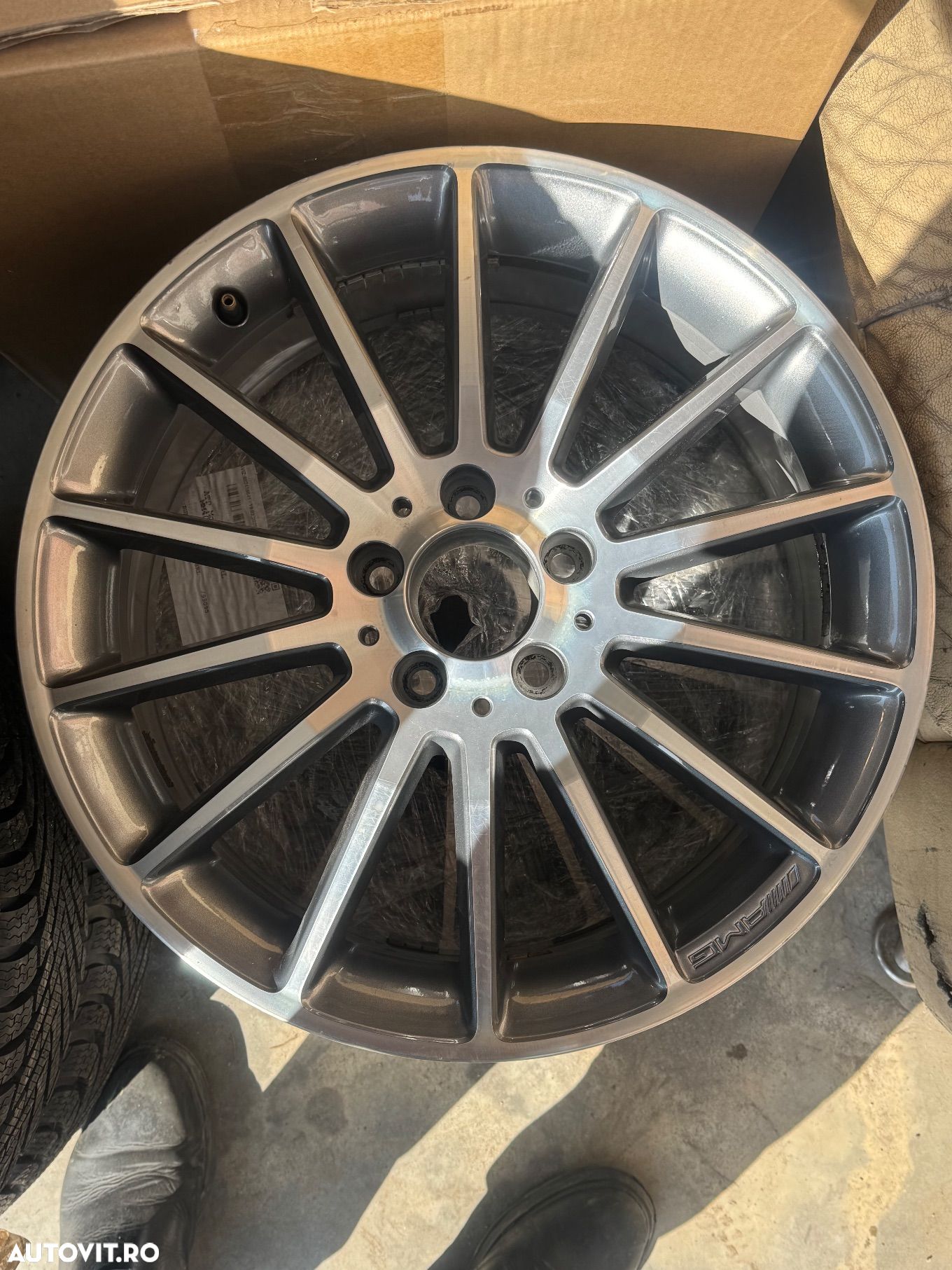 Vând 2 jante originale Mercedes Cls pe 18” noi - 1