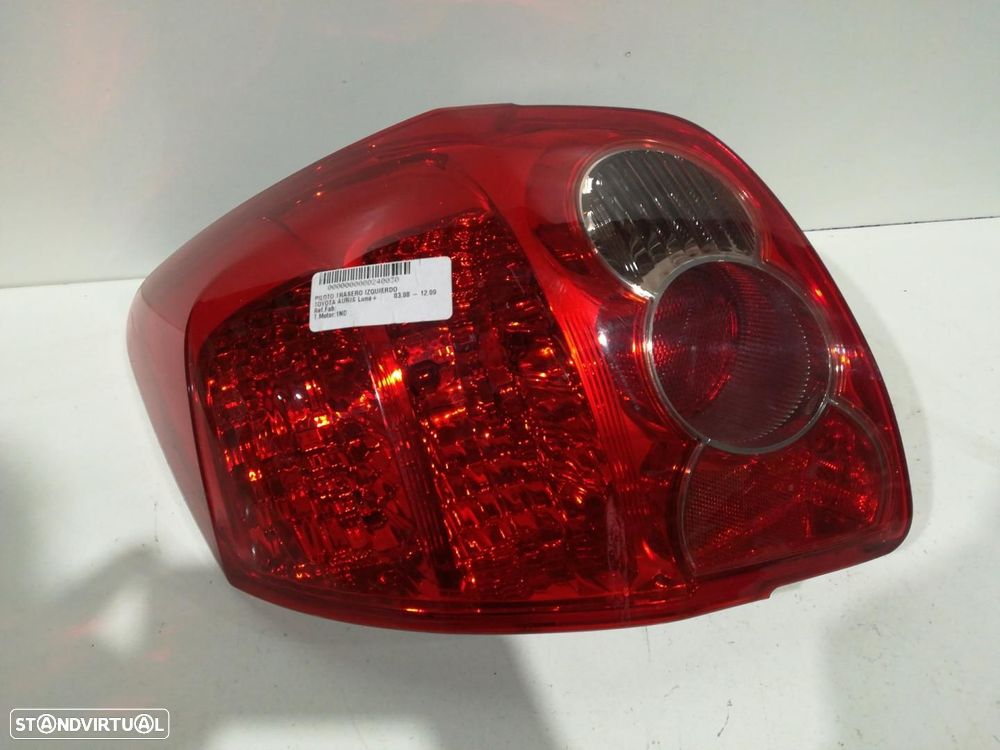 FAROLIM TRASEIRO ESQUERDO TOYOTA AURIS E15 - 1