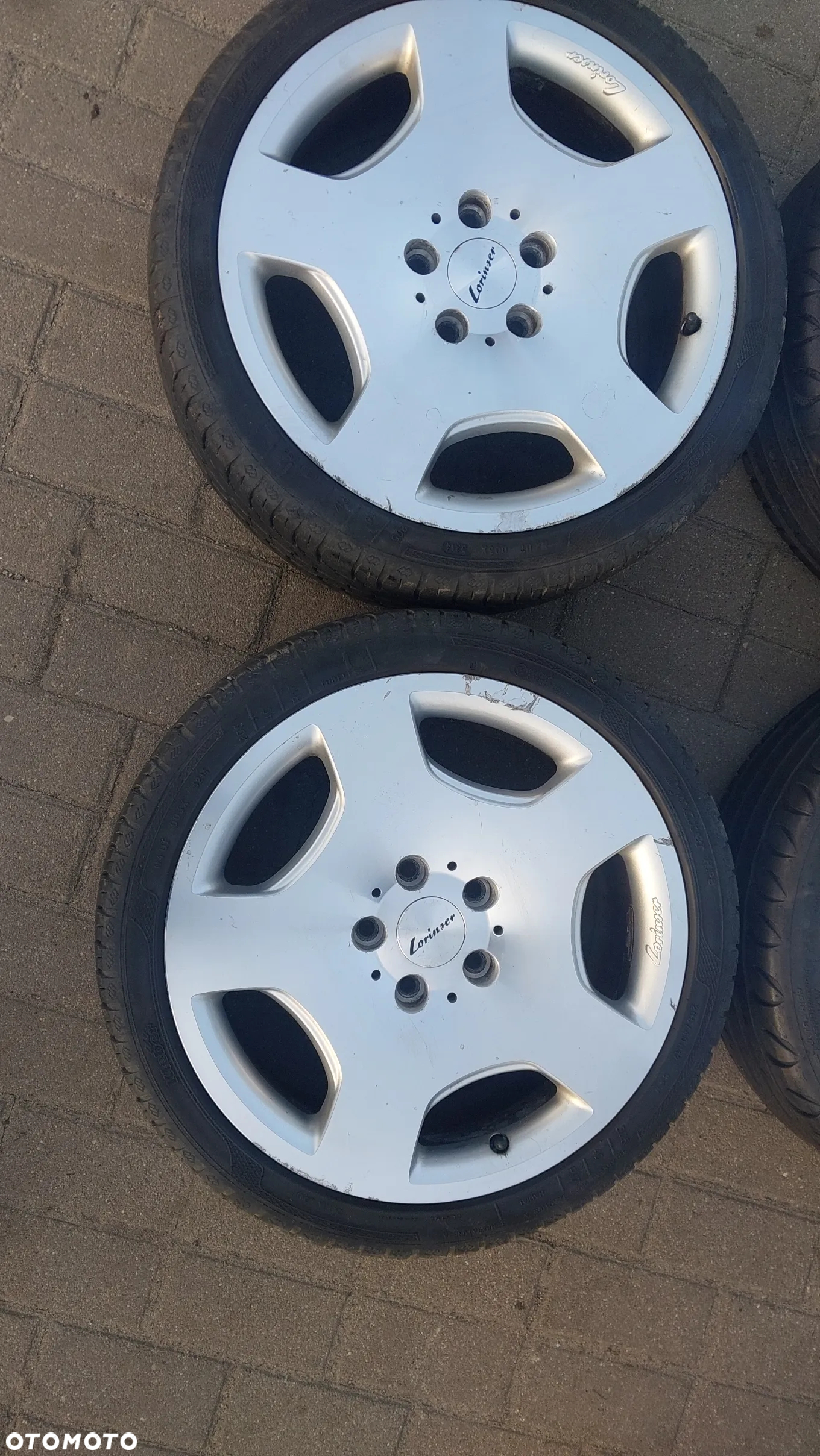 FELGI ALU KOLA  17" 7j et 44 LORINSER MERCEDES A KLASA C KLASA - 2