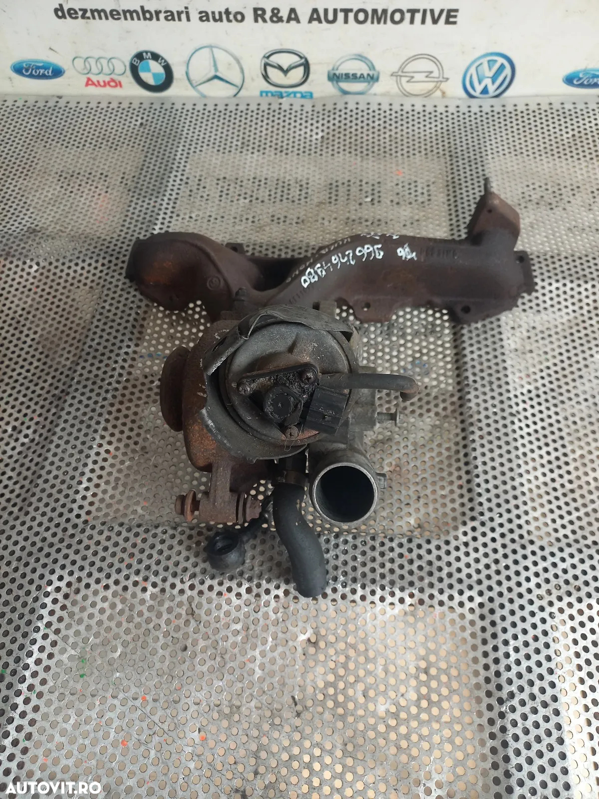 Turbo Turbina Ford Mondeo Mk4 Volvo Focus S Max 2.0 Tdci 140 Cai Cod  - Dezmembrari Arad - 4