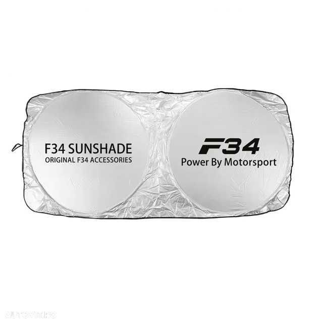 Parasolar AUTO Parbriz BMW Seria 3 F34 GT 145x80cm, Ultra Pliabil - 1