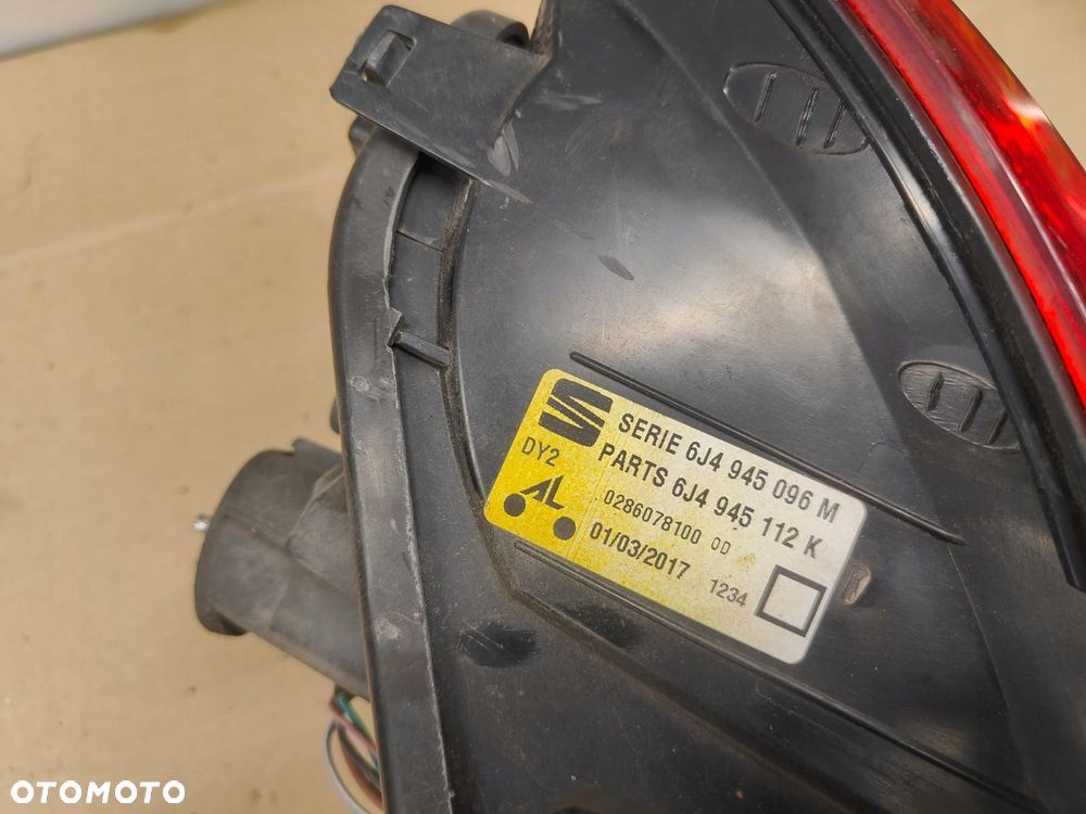 seat ibiza iv lift 6j4945096m lampa prawa tył tylna - 5